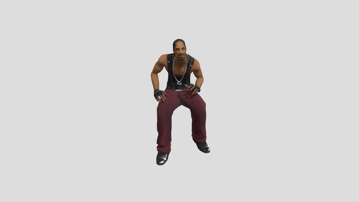 Snoop Dogg 3D Model