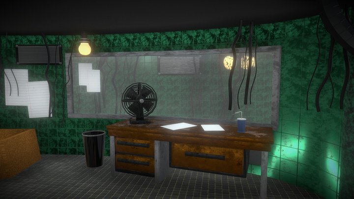 Fnaf_3_map 3D Model