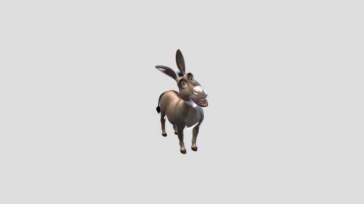 Donkey_avatar 3D Model
