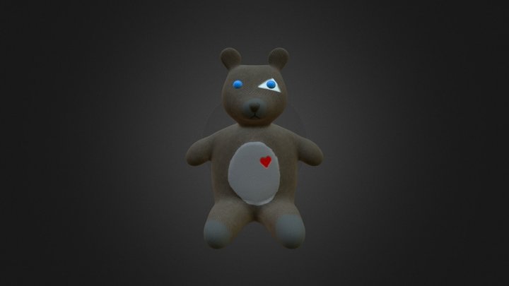 Illuminati Bear 3D Model