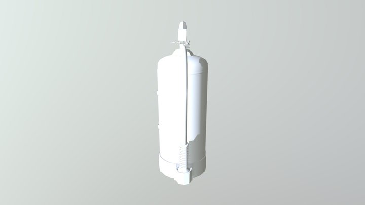 Extinguisher Paul RAHAL 3D Model