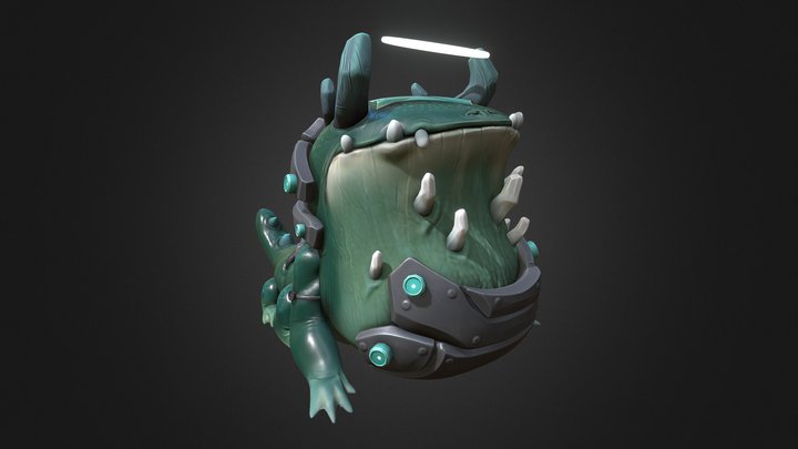 Kaiju : Toad 3D Model