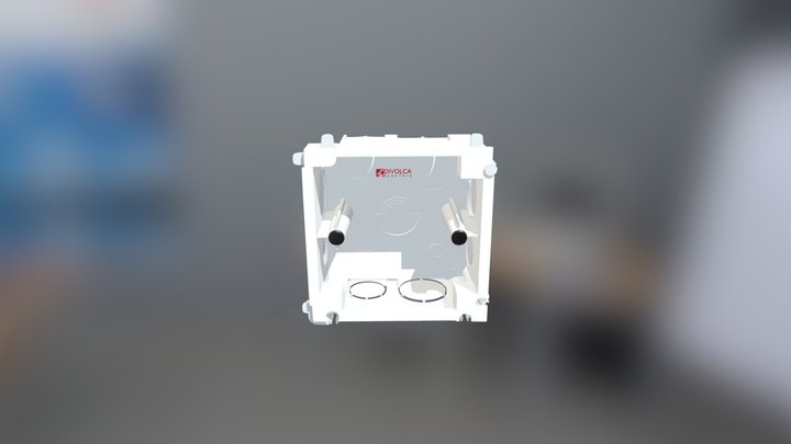 Universal Sunk Box 42mm 3D Model