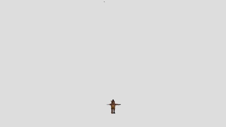 Withered_ Toy_ Freddy 3D Model