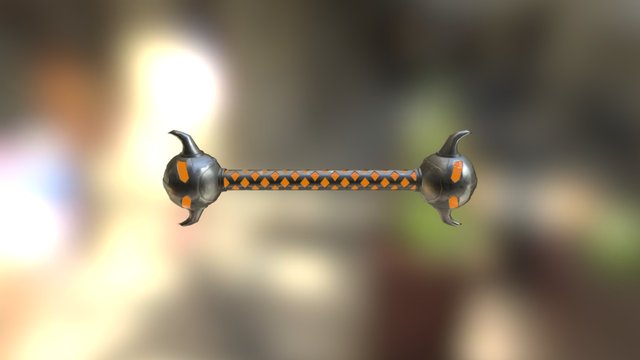 Wand of Watoomb 3D Model