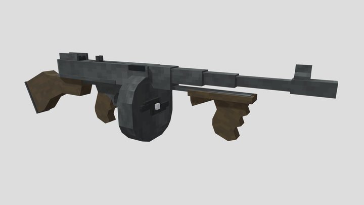 Minecraft - Thompson 3D Model