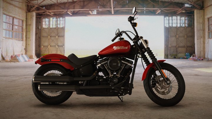 Harley Davidson Master 3D Model