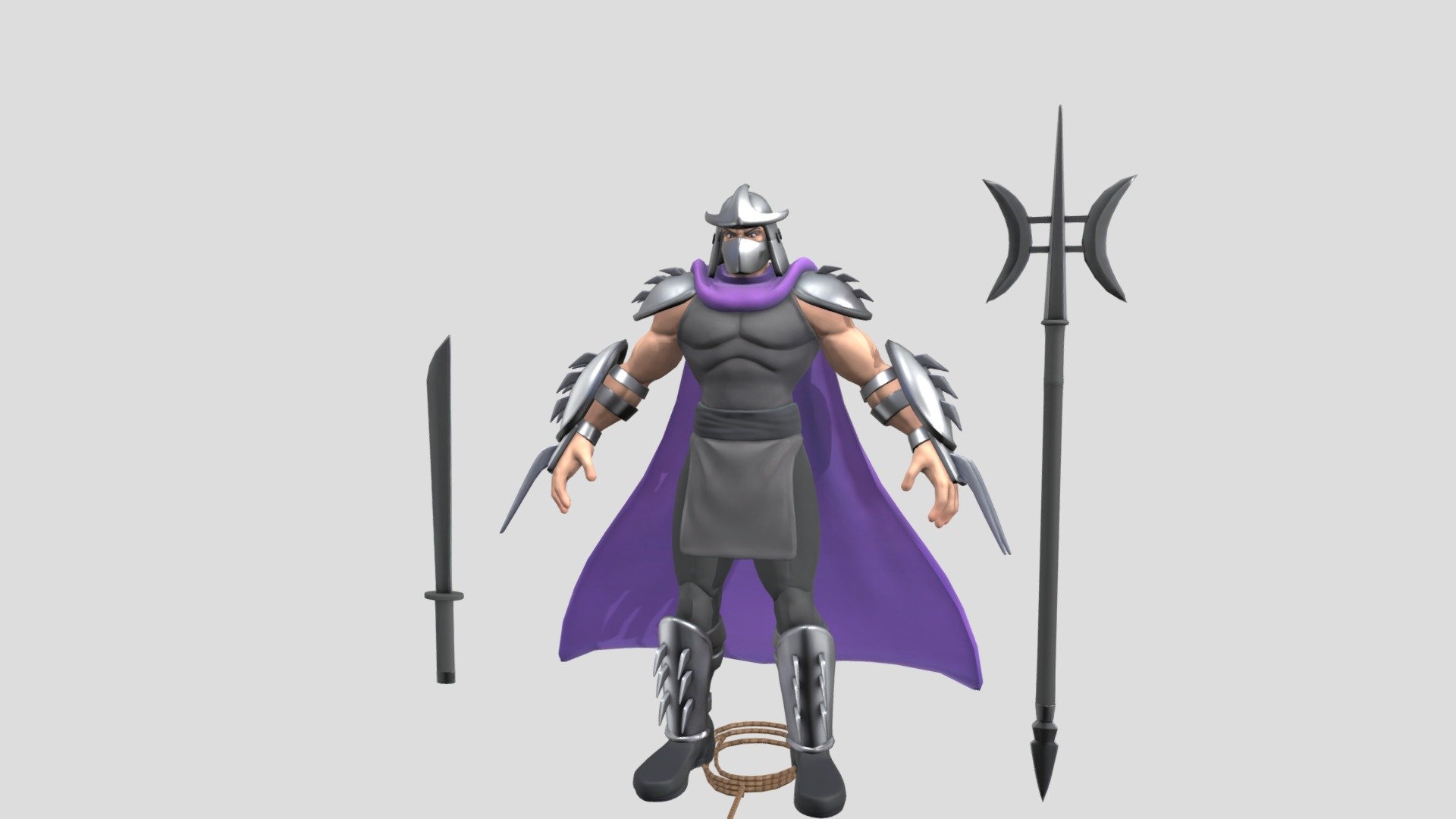 The Shredder Download Free 3D model by HeMan (struntbox) [3cc7957