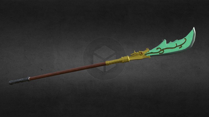 Qing Long Dao 3D Model