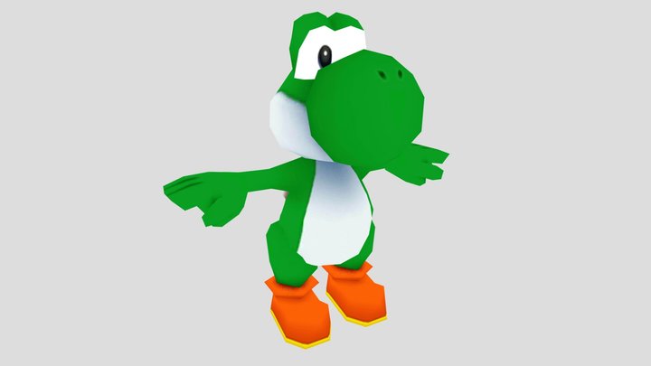 Mario Party: The Top 100 - Yoshi – Modello 3D gratuito STL