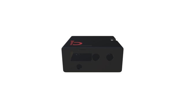 JustBoom DAC / Amp Standalone Case 3D Model