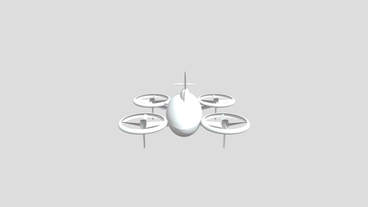 Low Poly Submadron 3D Model