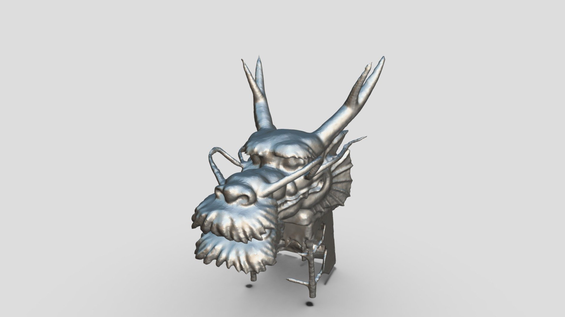 Dragon statue - Download Free 3D model by naka2012 [3ccce51] - Sketchfab