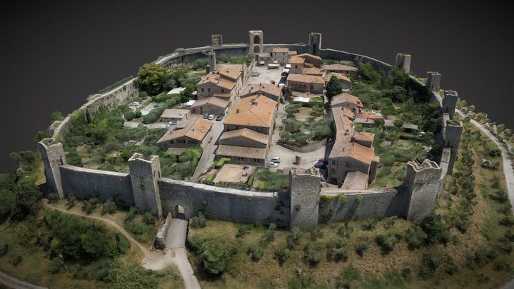 Monteriggioni | ITALY 3D Model