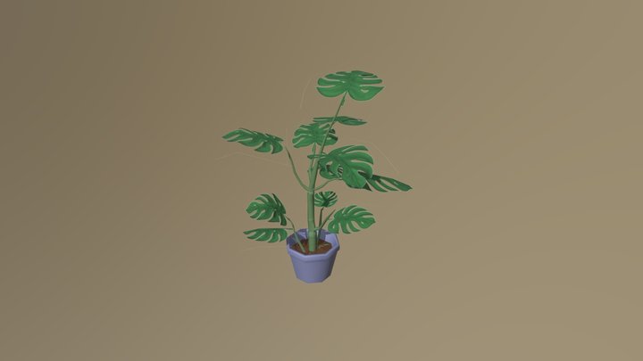 Office plant 3D Model