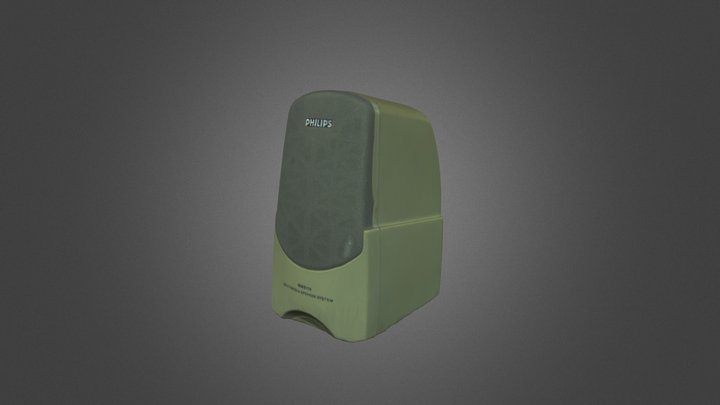 Speaker Philips 3D Model
