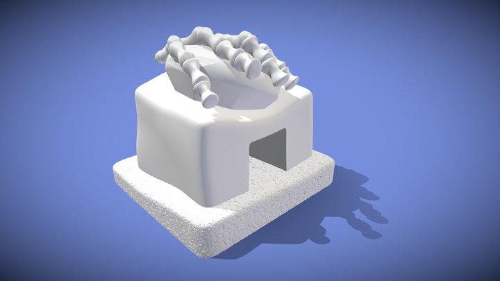 PIRATE CAVE 3D Model