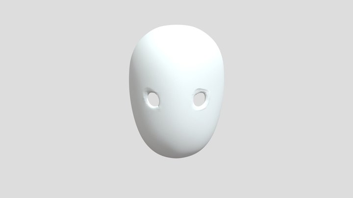 sky cotl mask 3D Model