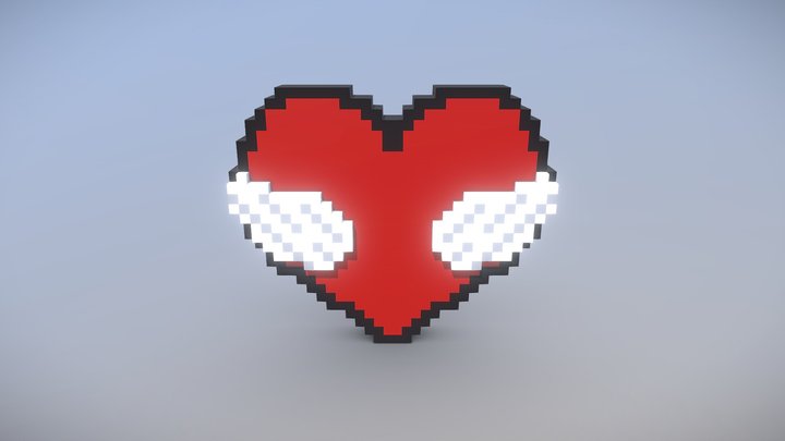 Heart for the Saint Valentine's day 3D Model