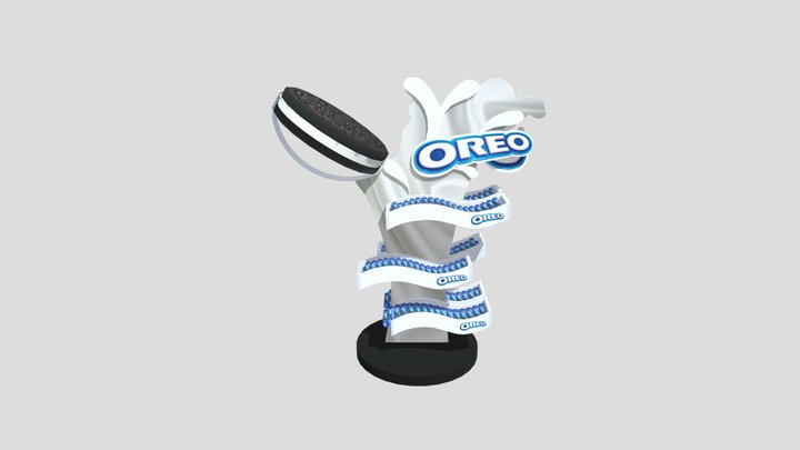 Oreo Point of Purchase 3D Model