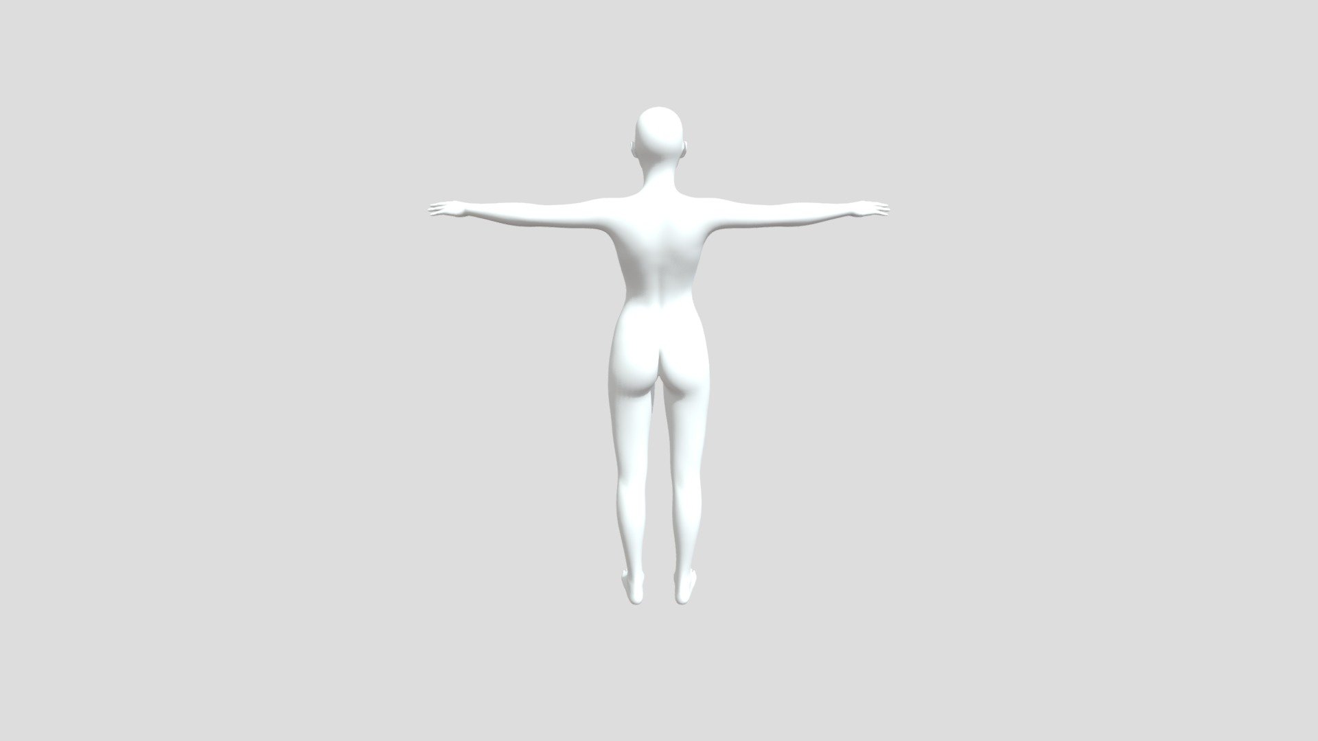 Female-mesh - 3D model by alexgkp [3ccff0b] - Sketchfab
