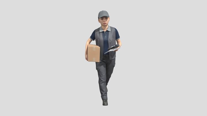 Courier In Motion – Modèle 3D gratuit STL