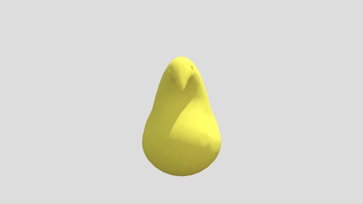 Peep sculpt blender 3D Model
