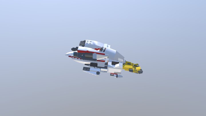 Lego Bsg Shuttle 01 3D Model