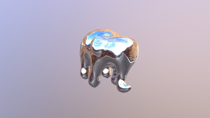 Meshmixer Elephant 3D Model