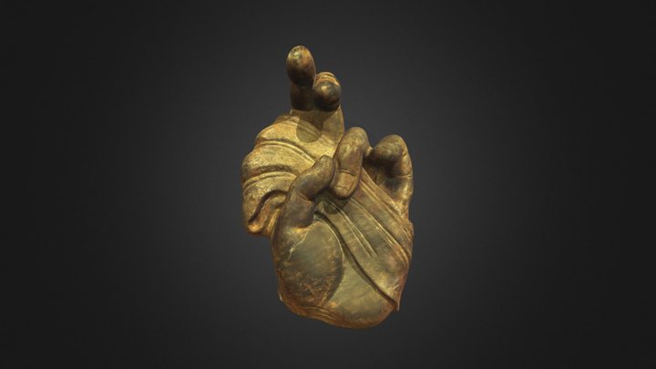 SFA-B69-S37 Buddha Hand 3D Model