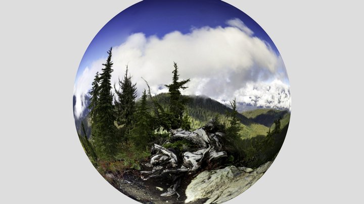 North Cascades Photosphere 3D Model