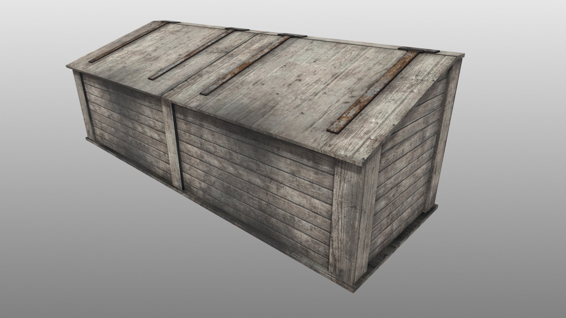 Coal Bin - 3D model by rgusrail (@rgusrail3D) [3cd2e4a] - Sketchfab