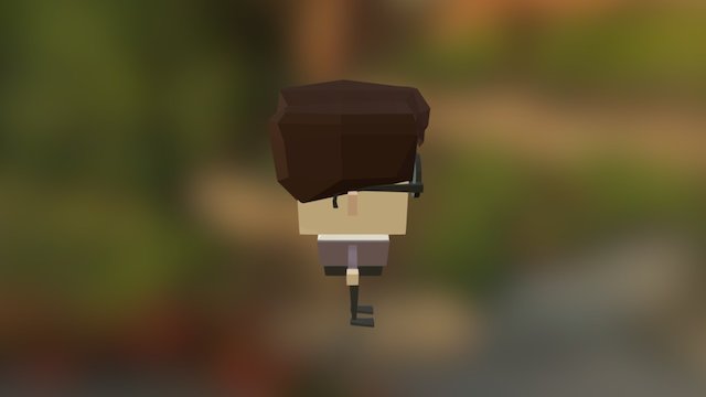 008 Personaje Harry 3D Model