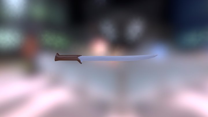 Thranduil Sword 3D Model