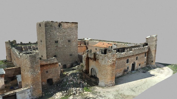 Castillo de Santiago de la Torre (Santiaguillo) 3D Model
