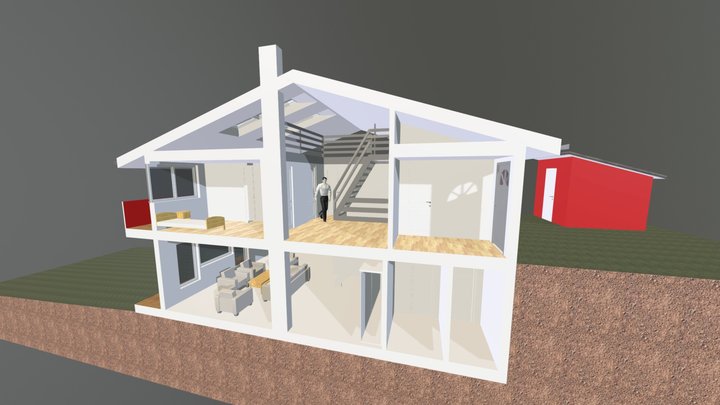 070 Sagtomtveien #1 3D Model