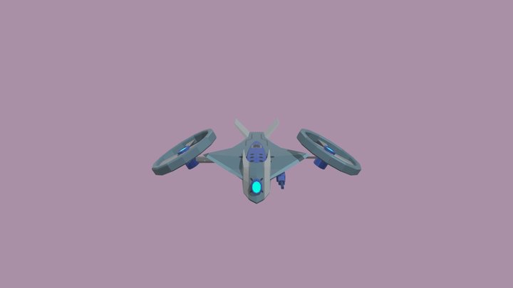 SM_DroneUnit 3D Model