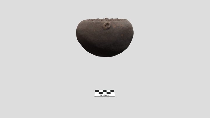 Arqueología Fotogrametría _ CUENCO _ micro excav 3D Model