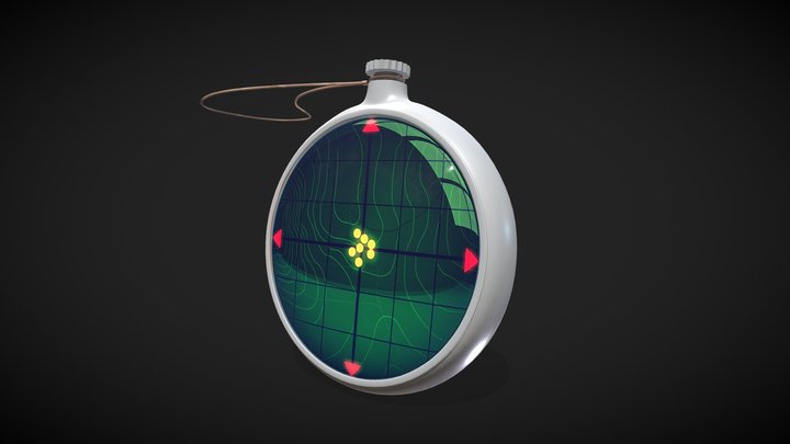 Dragon Ball Radar 3D Model