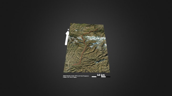 车师古道 – Modelo 3D gratuito STL