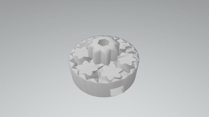 MyTie3d_V07_Chip_Gear 3D Model