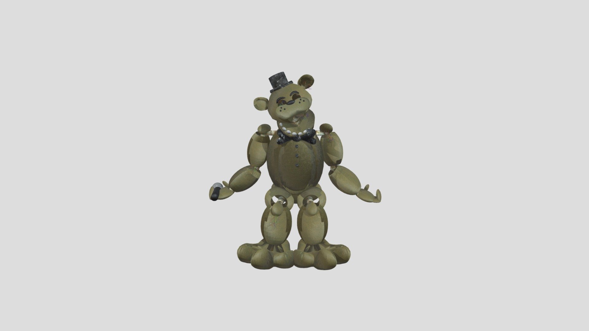 Golden Freddy Internal - Download Free 3D model by chookiewithdaemail ...