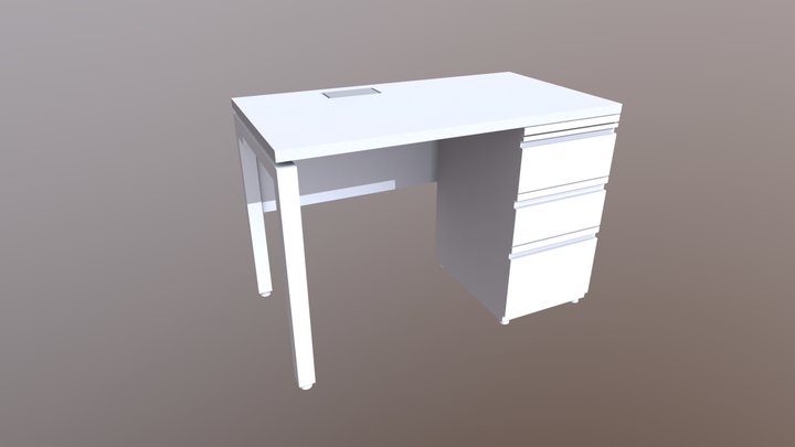 Escritorio Avanz 3D Model