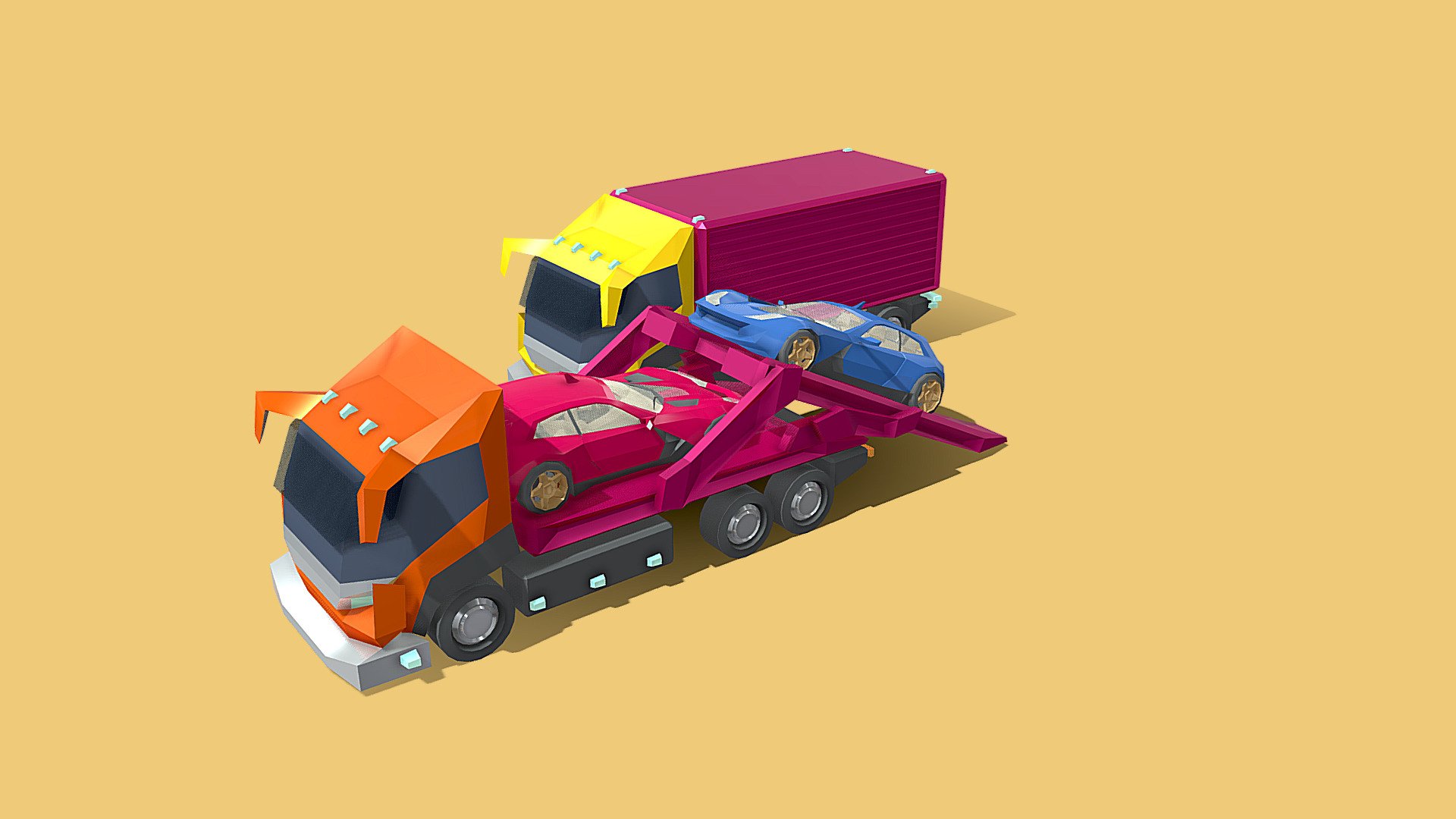 car transporter - Download Free 3D model by angelo raffaele catalano ...