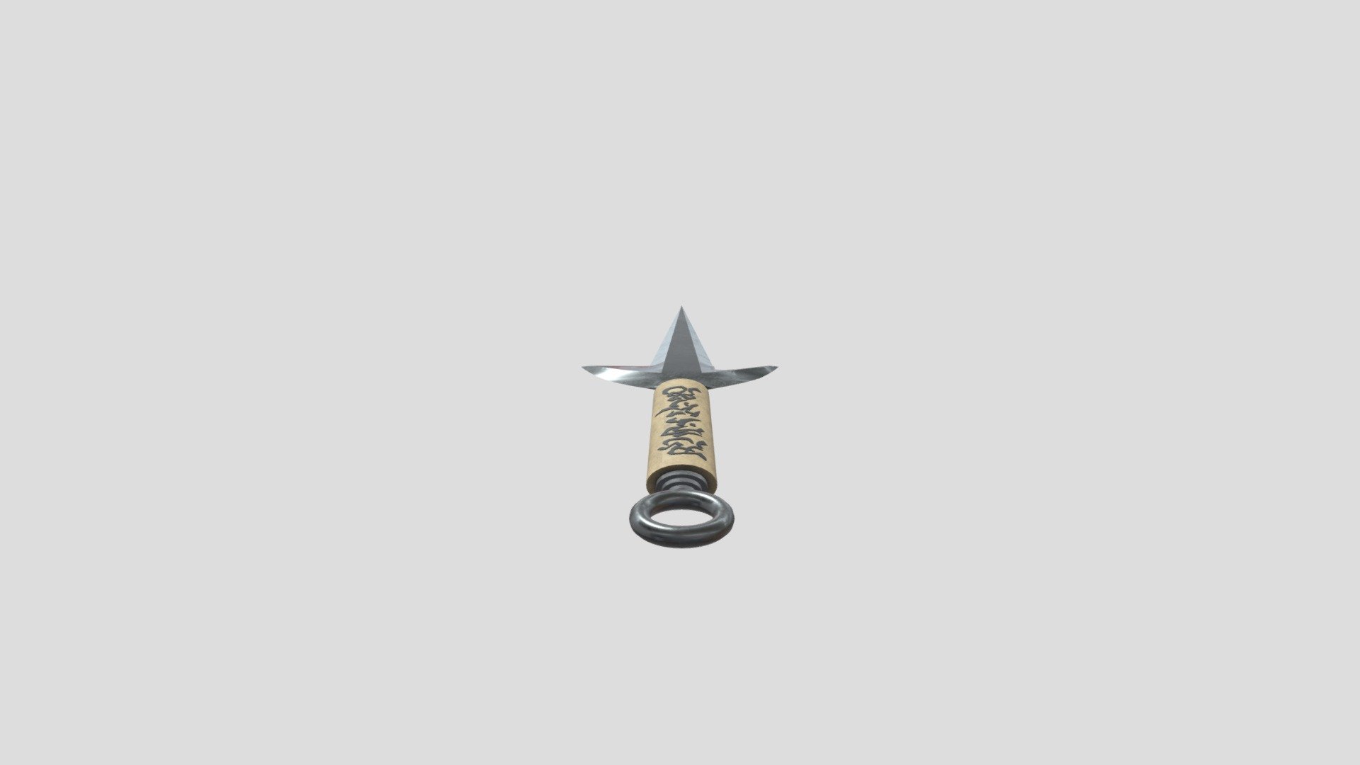 Kunai 3D model by iao (iaoo) [3cd89fc] Sketchfab