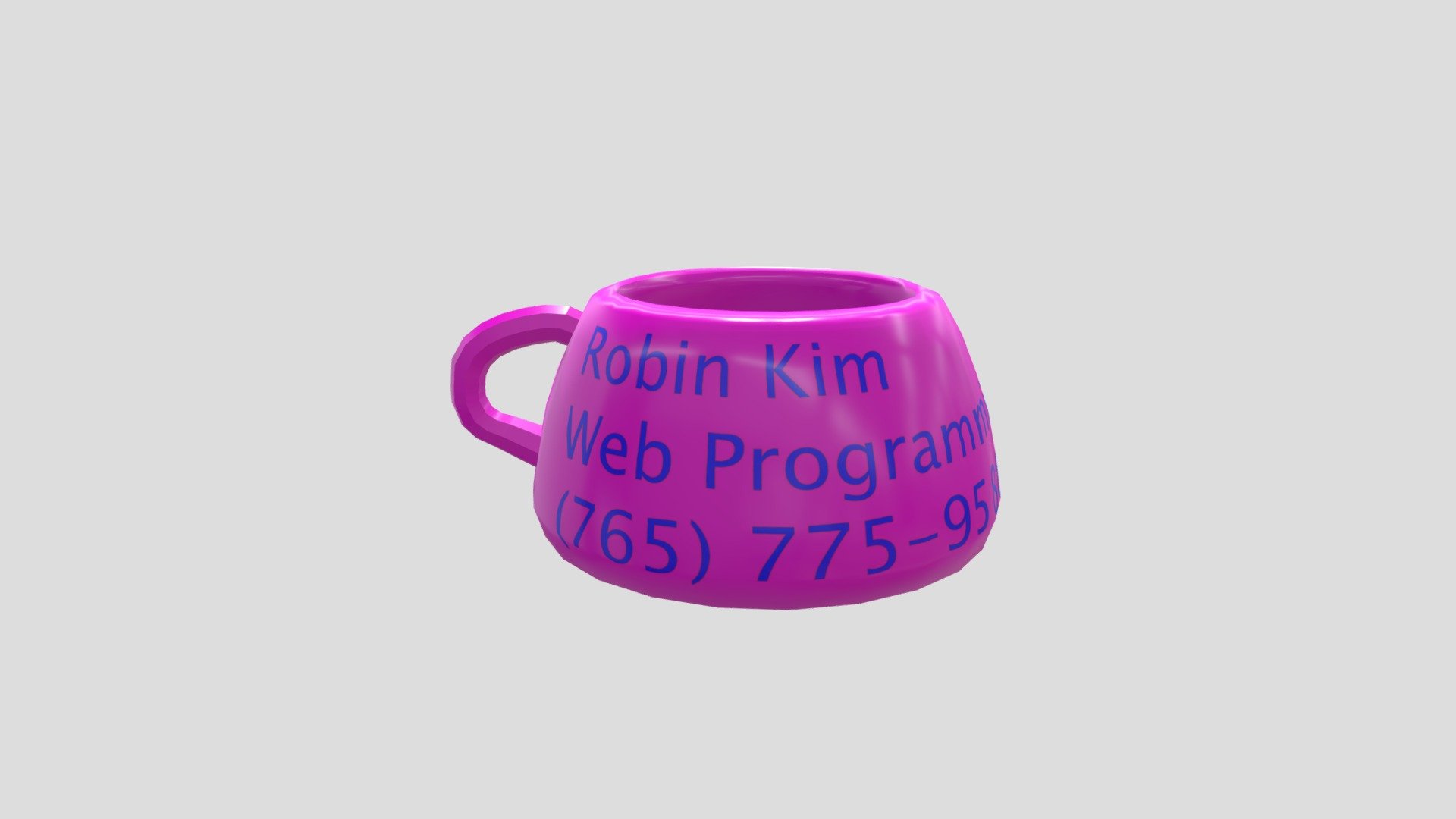 Final Mug — Sketchfab embed 3D viewer