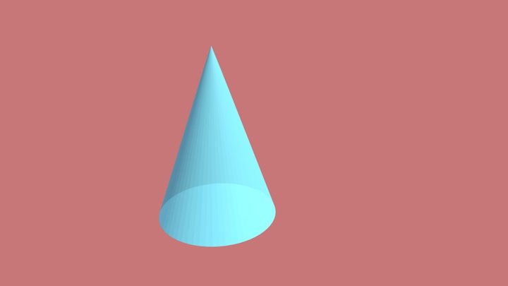 Cone shape 3D Model