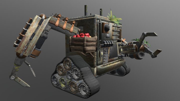 Harvesting Robots - Titan 3D Model