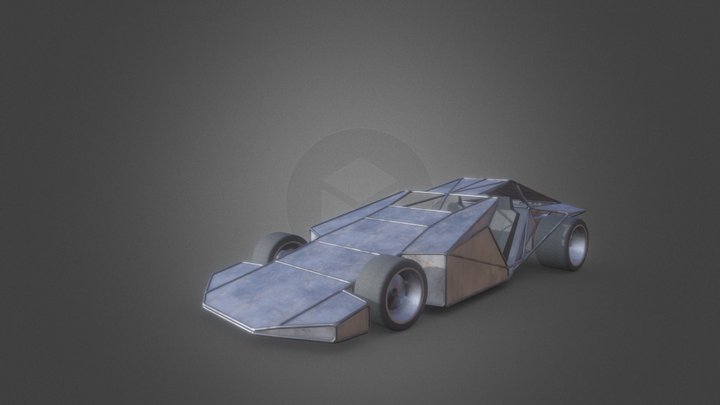 Ramp Car - Optimized Version 3D Model