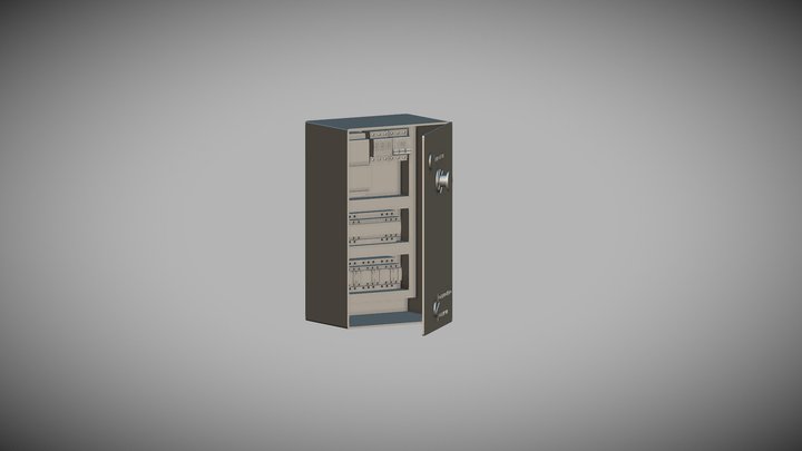 Quadro de Transferência Automática 3D Model